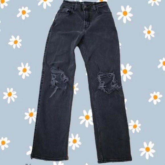 Hollister Ultra High-Rise Dad Jean Vintage Stretch - Picture 2 of 7